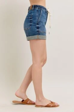 Judy Blue Full Size High Rise Cuff Denim Shorts Plus Size -Little Loom Store 4b887b93 275a 4c15 bb3a e55663bf780e Max