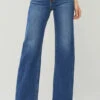 RISEN High Rise Straight Jeans