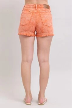 Judy Blue Peach Mid Rise Denim Shorts -Little Loom Store 4ead1920c70e4574a62777ad1a0d79e5 Max Origin