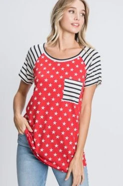 Heimish Full Size Star & Striped Round Neck Short Sleeve T-Shirt Plus Size 12 Heimish Full Size Star & Striped Round Neck Short Sleeve T-Shirt Plus Size -Little Loom Store 507e09e9 f3ea 4102 86cf f599203131f0 Min