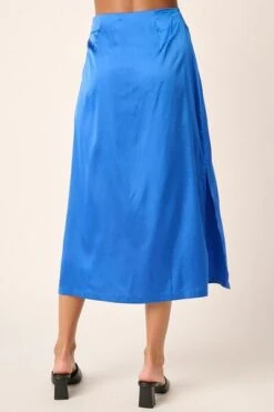 Mittoshop Side Slit Satin Midi Skirt -Little Loom Store 50e3811f 8dd4 4891 baaa 5b0f360c96be Min