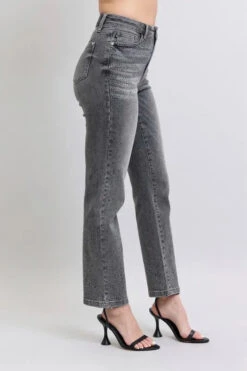 Judy Blue Full Size High Waist Rhinestone Straight Jeans Plus Size -Little Loom Store 515dc649c33243f8bc46987fc37f6f58 Max Origin