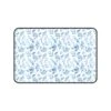 Floral Desk Mat - Elegant Blue Floral Design For Home Office Decor -Little Loom Store 5279338812338012887 2048