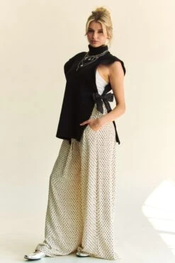 Davi & Dani Side Split Turtleneck Sleeveless Knit Top -Little Loom Store 52ba798c d2a5 4b41 aa2c 59fd9c83fd7a Max