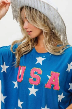 BiBi Fourth Of July Star Knit T-Shirt -Little Loom Store 52e91c1e65cf4d27a67dbca73bf3d307 Max Origin