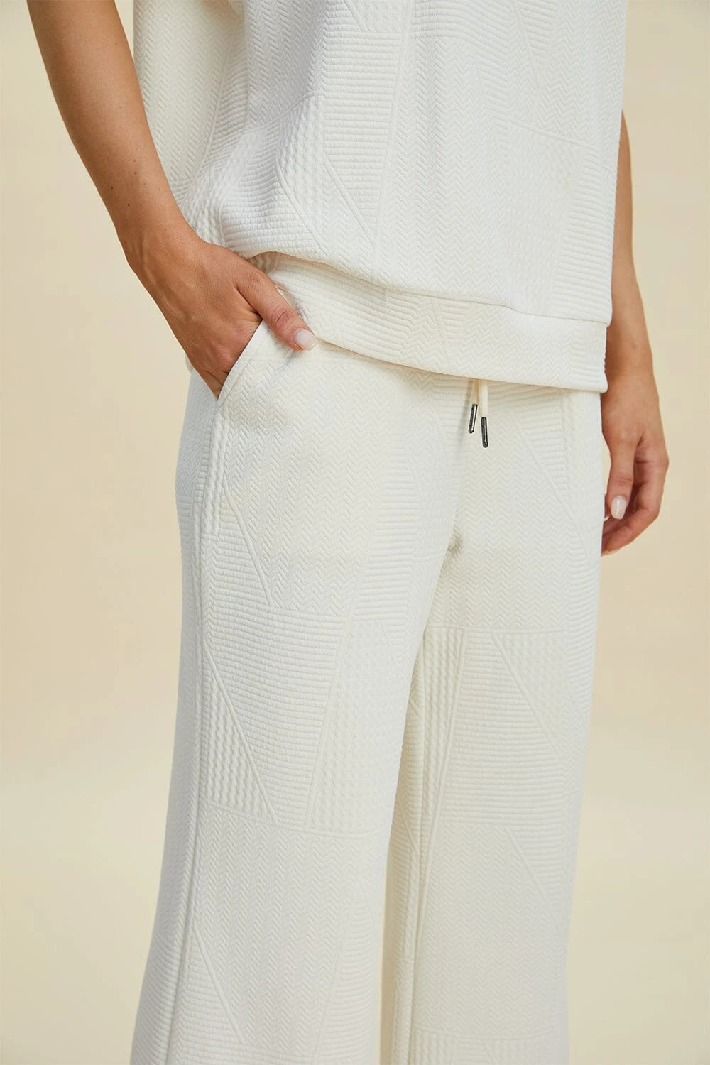 Double Take Full Size Pearl Detail Round Neck Top And Pants Set 15 Double Take Full Size Pearl Detail Round Neck Top And Pants Set - Image 13
