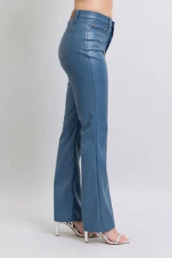 Judy Blue Full Size High Waist Tummy Control Faux Leather Bootcut Pants Plus Size -Little Loom Store 5399653af4644998b168f6781acadd8f Max Origin