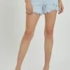 RISEN Full Size High Rise Distressed Detail Denim Shorts -Little Loom Store 56fc5298 14fb 49a2 a3bf dfcb4fb7fc80 Max