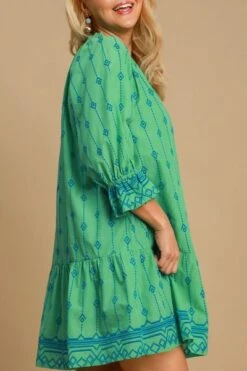 Umgee Full Size Tassel Embroidered Flounce Sleeve Mini Dress Plus Size -Little Loom Store 57bbfe90 fe79 414e a7c0 aa65e41de00b Min