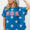 BiBi Fourth Of July Star Knit T-Shirt 2 BiBi Fourth Of July Star Knit T-Shirt -Little Loom Store 58e2d2e397754b3280065da3e442e50b Max Origin