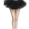 Black - 5 Layer Tutu Skirt For Running, Dress-Up, Costumes 1 Black - 5 Layer Tutu Skirt For Running, Dress-Up, Costumes -Little Loom Store 5L Black