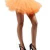 Orange - 5 Layer Tutu Skirt For Running, Dress-Up, Costumes -Little Loom Store 5L Orange