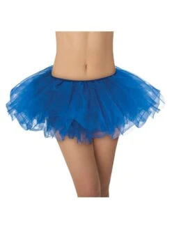 Adult Size Women's 5 Layer Tutu Skirt For Running, Dress-Up, Dance, Costumes -Little Loom Store 5L Royal 1