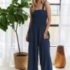 ADORA Smocking Top Wide Leg Jumpsuit -Little Loom Store 5a5b92e0ef4d47cfa50c2fab63ef6986 Max Origin