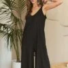 ADORA Black Textured Wide-Leg Jumpsuit -Little Loom Store 5e23b15e dd06 40d0 9036 6b9bf57f2012 Min