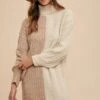 Annie Wear Color Block Turtleneck Sweater Dress -Little Loom Store 64cf9767 7663 4a5e b12c 0fa7c64e8f46 Max