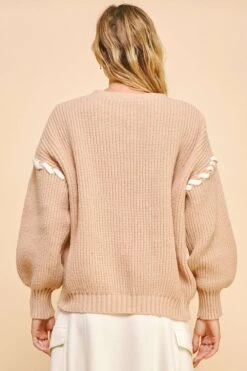 Davi & Dani Lace-Up Ribbon Bow Button Down Cardigan -Little Loom Store 66894efd aa1d 434d 995f 602053b34cea Max