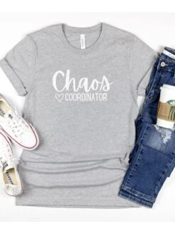 Chaos Coordinator Mom T-Shirt Bella + Canvas Unisex Jersey Short Sleeve Tee - Many Colors -Little Loom Store 6 cc12eeb7 c96f 45dd ae96 516acb7afa0a