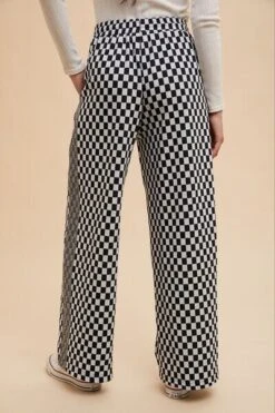 Annie Wear Drawstring Checkered Wide Leg Pants -Little Loom Store 6bca7c9d fcac 4c79 bf9c ad5251d70db0 Min