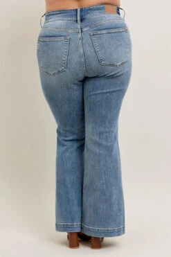 Judy Blue Full Size High-Waist Flare Denim Jeans With Front Seam Detail Plus Size -Little Loom Store 6c30618e a463 4321 96f5 a4406b2753f8 Max Origin