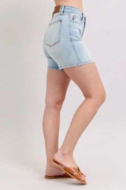 Judy Blue Full Size 2 Button Denim Shorts With Pockets Plus Size -Little Loom Store 6cfd075f e868 4d6f 89e6 409d9a719d44 Max