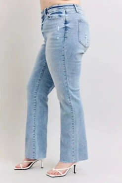 Judy Blue Full Size Mid Rise Light Wash Dad Jeans Plus Size -Little Loom Store 6f692e29 ef58 49ac 90d9 8c0fcd9cc8fc Max Origin