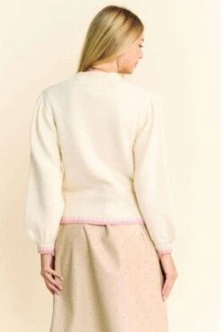 Davi & Dani Flower Patch Fuzzy Mock Neck Sweater 9 Davi & Dani Flower Patch Fuzzy Mock Neck Sweater -Little Loom Store 703db5bb 9331 46b3 8f33 be7c3d3b08df Max