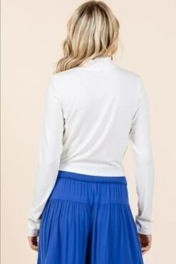 Mittoshop Mock Neck Rib Knit Long Sleeve Crop Top -Little Loom Store 70d95599 1efa 48eb b623 039b03d551ab Min