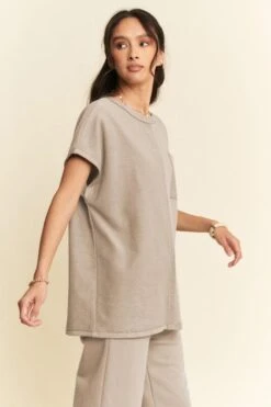 Davi & Dani Round Neck Short Sleeve Top And Pants Set -Little Loom Store 713224ff a906 4aae afb2 0196cf62a184 Max