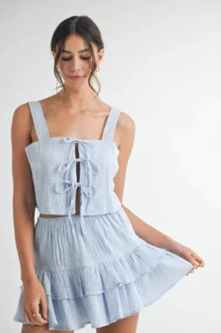 MABLE Gingham Plaid Crop Top And Mini Skirt Set 26 MABLE Gingham Plaid Crop Top And Mini Skirt Set -Little Loom Store 71e758fdb5214019a384c9c7fb572529 Max Origin