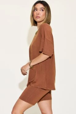 Basic Bae Full Size V-Neck Drop Shoulder T-Shirt And Shorts Set 31 Basic Bae Full Size V-Neck Drop Shoulder T-Shirt And Shorts Set -Little Loom Store 71fecc86 67d4 437e a86d 6d70c69544b4 Max