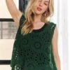 ADORA Crochet Wide Strap Tank -Little Loom Store 7287c8e7 05d8 405c a1a3 e10739e01df3 Max