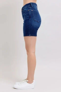 Judy Blue High Waist V-Front Bermuda Denim Shorts -Little Loom Store 72c7542c766d42a8b20c3d0939d427b8 Max Origin