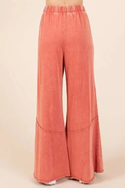 Mittoshop Mineral Wash Wide Flared Leg Pants -Little Loom Store 733543f710c64a61a511e000314293c9 Max Origin