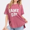 Mittoshop GAME DAY Round Neck Short Sleeve T-Shirt -Little Loom Store 73c63e2f 044d 4573 9282 4b133ae8e586 Min