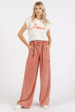 Mittoshop Mineral Wash Drawstring Elastic Waist Pants 10 Mittoshop Mineral Wash Drawstring Elastic Waist Pants -Little Loom Store 75b98a23 73a5 474a 81f9 df3f45149ce4 Min