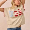 BiBi USA Patchwork Sweater Vest Top With Contrast Detail -Little Loom Store 76ab624db56d4954b8658e5f552b1dea Max Origin