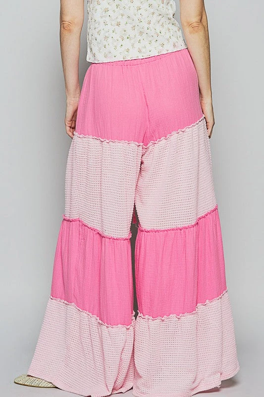 POL Two Tone Drawstring Wide Leg Pants 4 POL Two Tone Drawstring Wide Leg Pants - Image 2