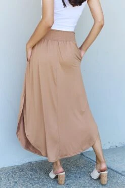 Full Size High Waist Scoop Hem Maxi Skirt In Tan -Little Loom Store 7ddde9abfe014f1081e9a4f65017b033 Max