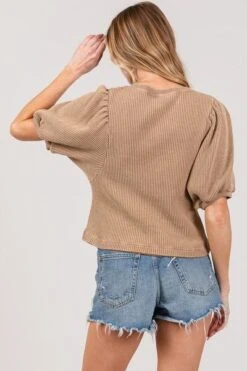 SAGE+FIG Lace-Up Waffle Knit Crop Top -Little Loom Store 7dfeb33b 8ebd 48f6 843d e74eaa5c1b84 Min