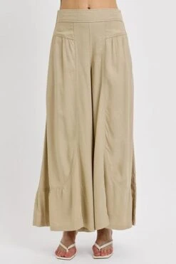 RISEN Shirring Detail Wide Leg Pants -Little Loom Store 7e0e3a0d 47bb 4968 bf8b 8fae6d37994b Min