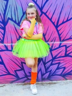 80s Tutu Costume Outfit For Toddlers & Little Girls - 4 Piece Dress Up Set 35 80s Tutu Costume Outfit For Toddlers & Little Girls - 4 Piece Dress Up Set -Little Loom Store 80 sGreenCostume2 0df70ab1 95d3 4cad b81c bbc0f935c878 1