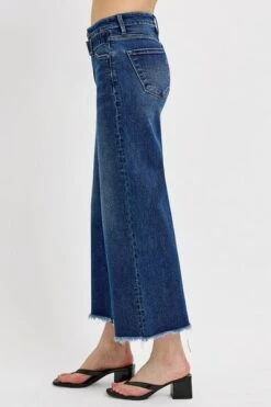 RISEN Raw Hem Wide Leg Attached Buckle Jeans -Little Loom Store 81af2813 88f8 4396 819e 6d7cb0e8c6e5 Min