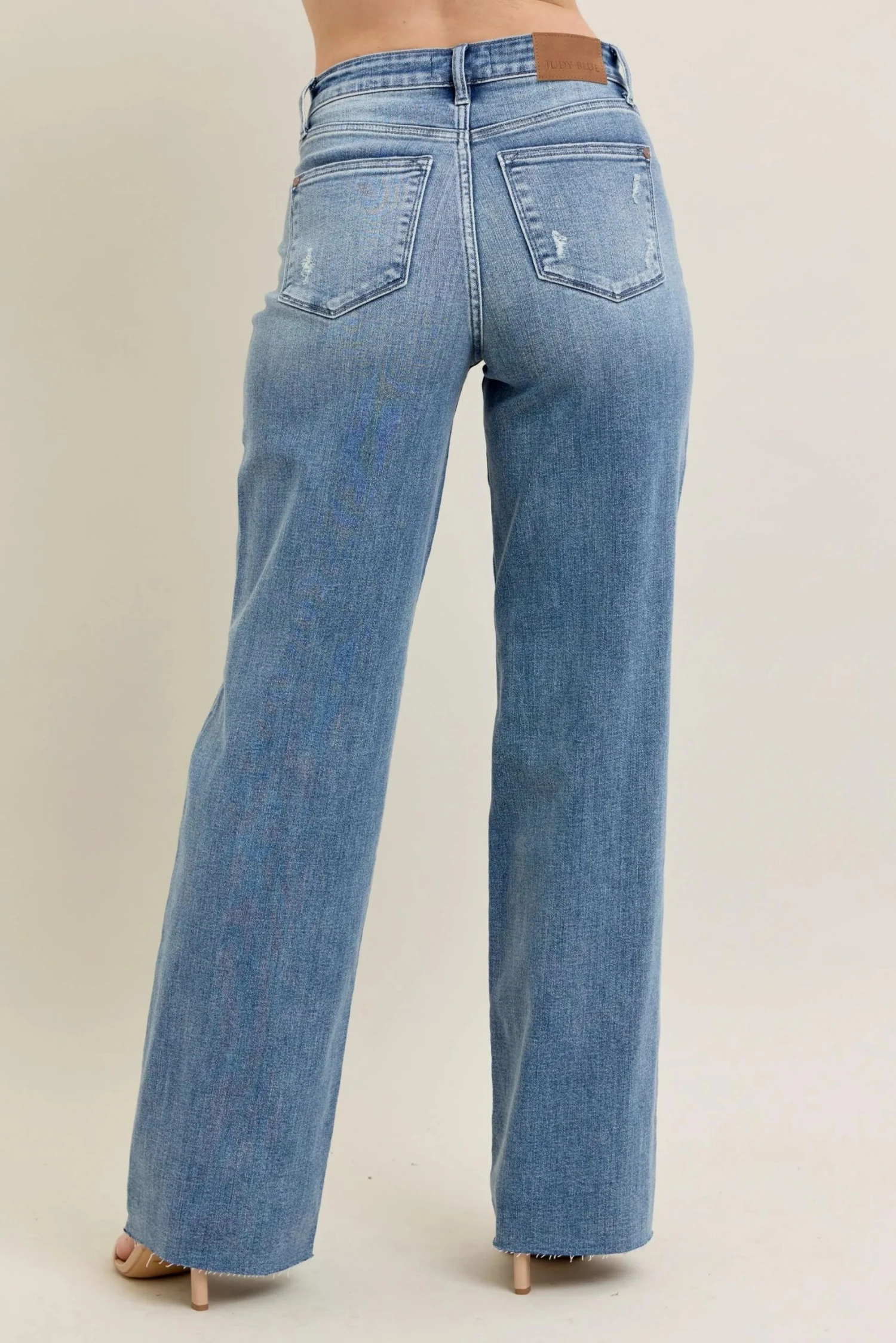 Judy Blue Full Size V - Front Baggy Jeans Plus Size 7 Judy Blue Full Size V - Front Baggy Jeans Plus Size - Image 5