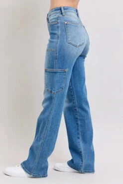 Judy Blue Full Size High Waist 90's Straight Jeans Plus Size -Little Loom Store 85cf12c6488849dcb6e81776edbf55c0 Max Origin