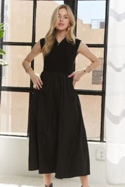 ADORA V-Neck Cap Sleeve Dress -Little Loom Store 8622d0cc 565f 47e8 979d 93acc471702c Min