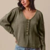 SO ME Frayed Cut Mineral Washed Deep V Neck Waffle Top -Little Loom Store 875c12a2 ff2c 4117 8ad0 163bb2c05b75 Max Origin