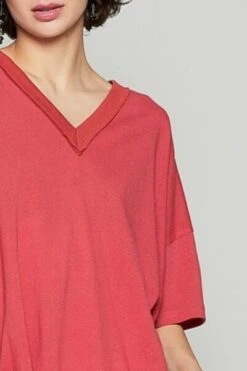 POL V-Neck Half Sleeve T-Shirt -Little Loom Store 88e04f96 6f5c 4b04 b0ce 701803230705 Min