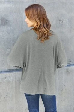 Double Take Full Size Round Neck Long Sleeve Top -Little Loom Store 89f881cf ea2a 461a bf98 e8329cc82468 Min