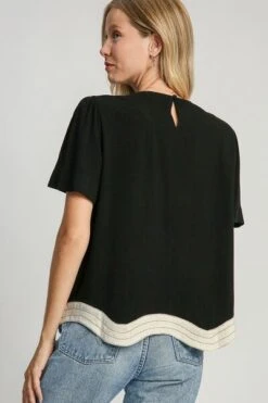 Umgee Full Size Linen Blend Scalloped Hem Top Plus Size -Little Loom Store 8c3534a9 0f1d 4177 8146 c7b9f7ad2838 Min